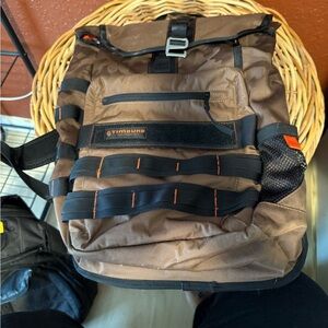 Timbuk2 Brown and Black Utility Backpack
